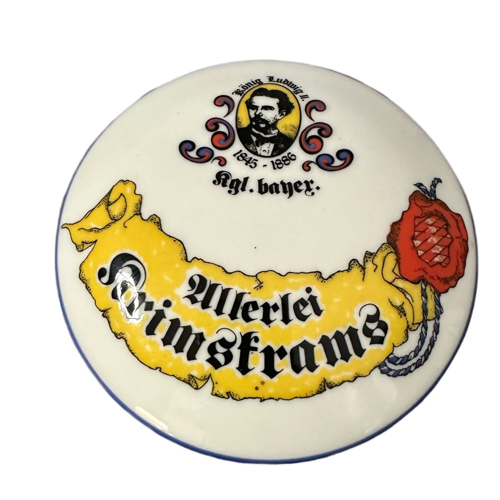 Vintage German Mini Trinket Box